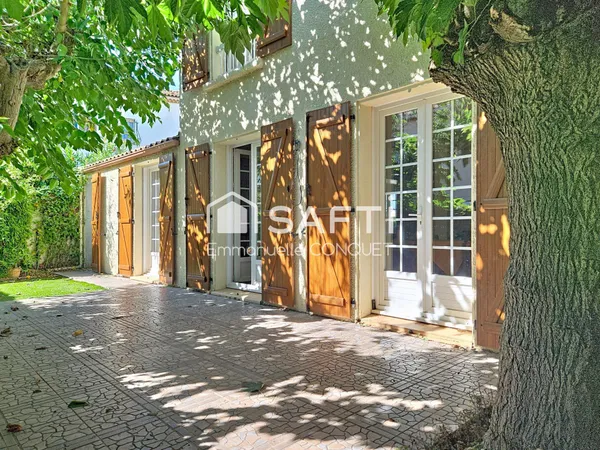 Maison 5 chambres de 125 m² avec garage et jardin