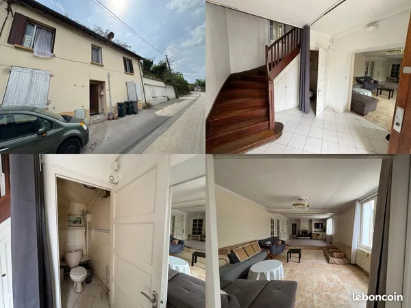 Maison T5 130 m² - 4 chambres - Grande terrasse 38 m² - Garage 25 m² - Saint-Fons