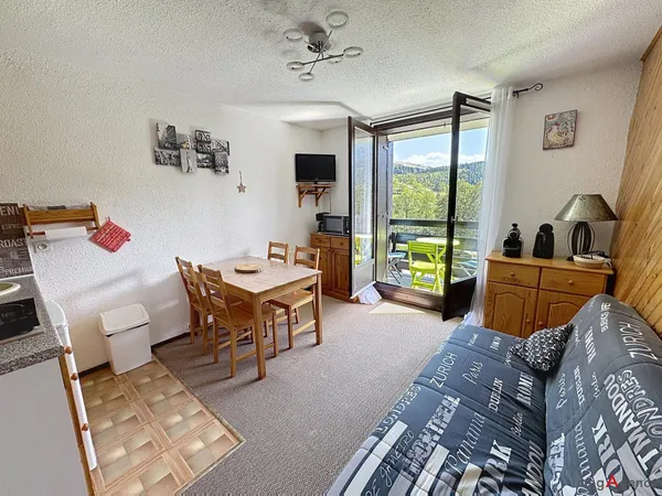 Studio de 22 m² avec une vue dégagée sur les sommets