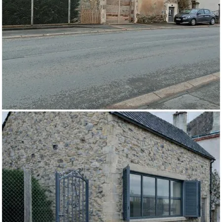 Terrain avec grange