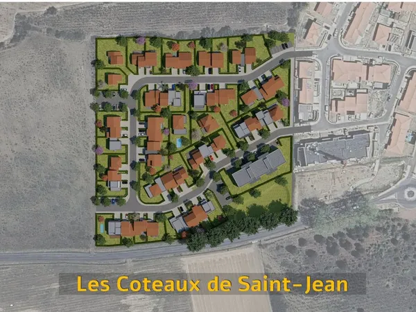 Terrain en individuel 200 m²