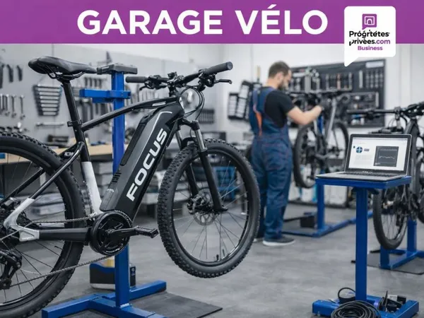 BOULOGNE BILLANCOURT - Atelier & Boutique Vélos, Clientèle fidèle, Loyer très bas