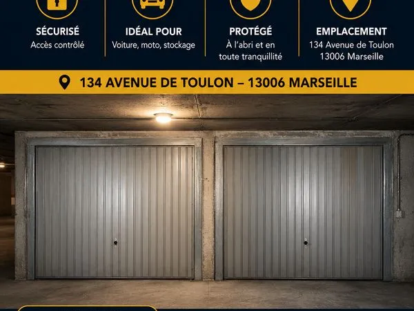 À LOUER - BOX FERMÉ SÉCURISÉ Castellane et Menpenti