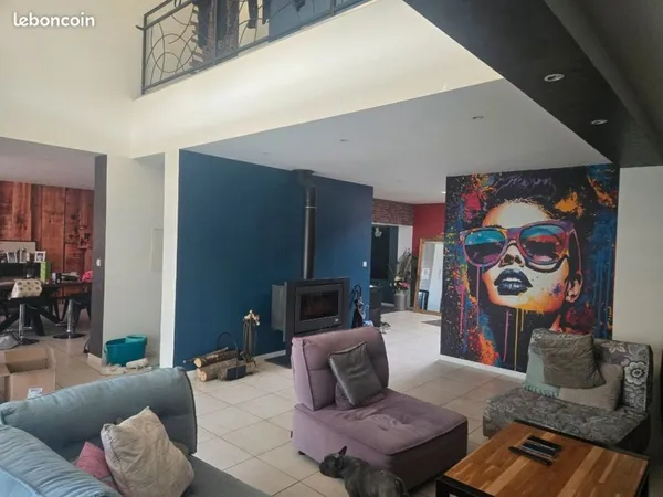 Grange rénovée en Loft