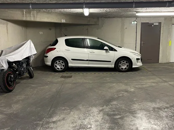 Location place de parking en sous terrain