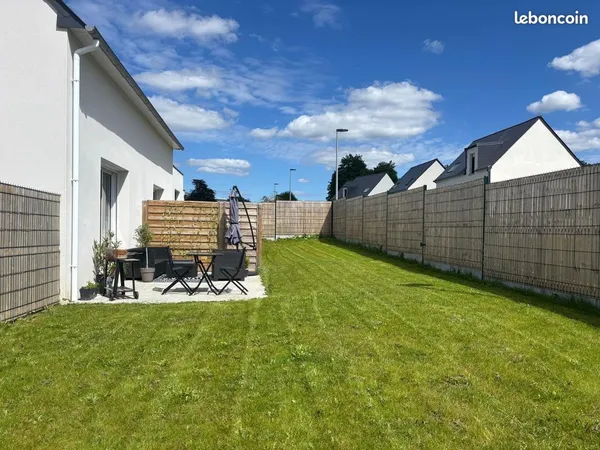 Location T2 meublé 33m2 - 1 chambre + jardin + terrasse + parking
