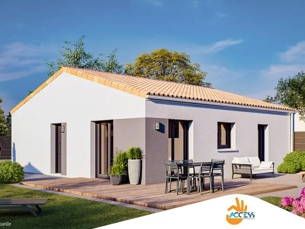 Terrain + maison 78 m²