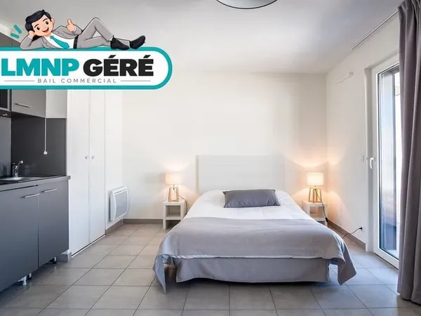 Studio étudiant - investissement LMNP géré - idéal investisseur