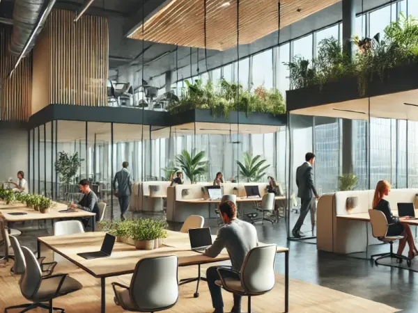 Immobilier d'entreprise : location de bureau & coworking