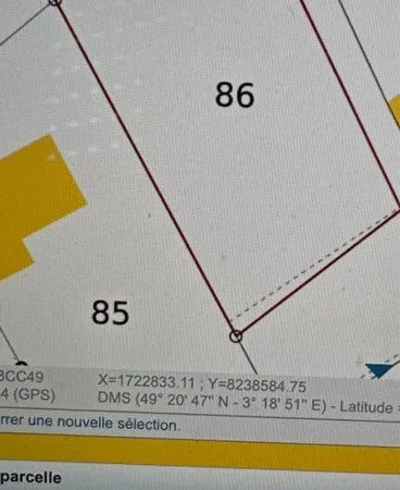 Terrain à bâtir