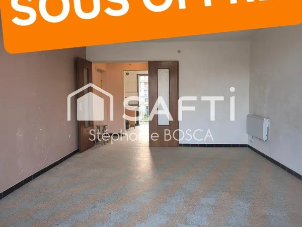 T3 DE 67 m2 - TRES BIEN AGENCE - A RENOVER