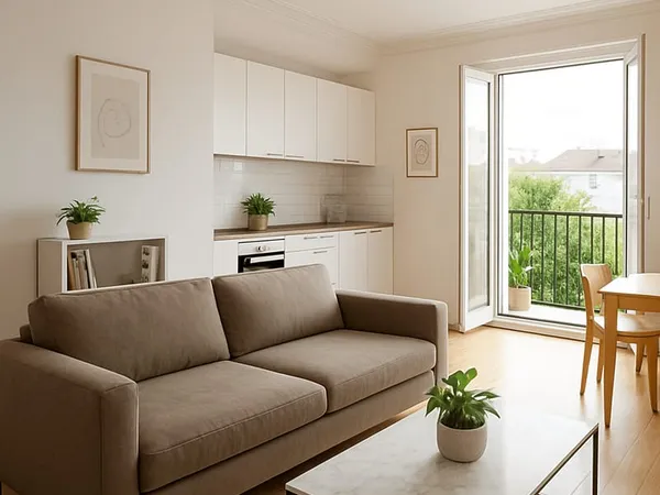 Appartement 2 pièces 46 m²