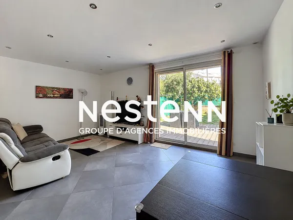 Maison mitoyenne 3 pièces avec jardin et terrasse RAFOUR BRON