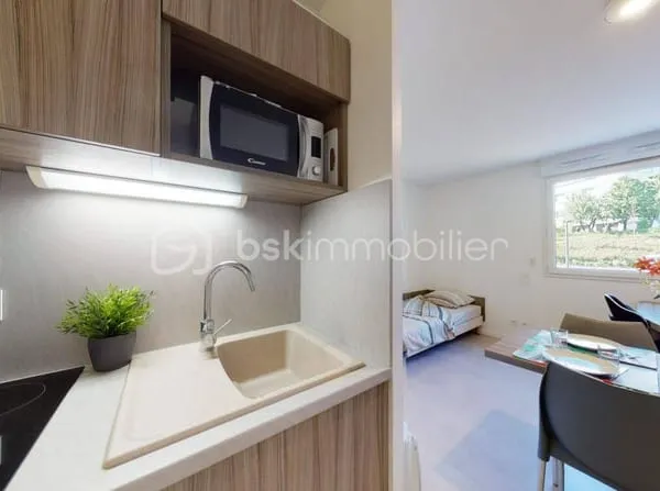 Appartement 1 pièce 19 m²