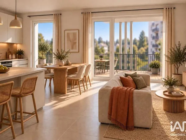 Appartement 3 pièces 65 m²