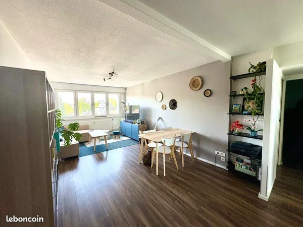 T2 54 m² lumineux & traversant - Loggia + Garage + Cave - Haguenau Schloessel