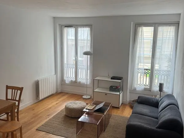 2 pièces lumineaux meublé avec parking - Jourdain (19e) - Bail mobilité