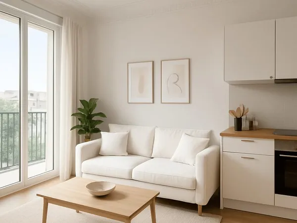 Appartement 2 pièces 50 m²