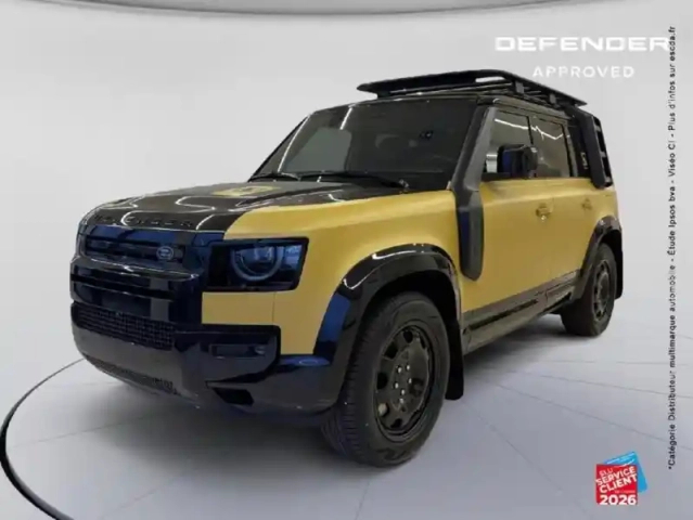 Land Rover Defender 110 2.0 p300e phev trophy edition deep sandglow