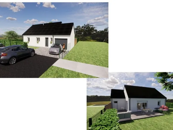Maison 3 pièces 69 m²