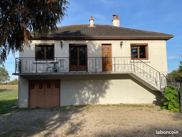 Maison sur sous sol complet