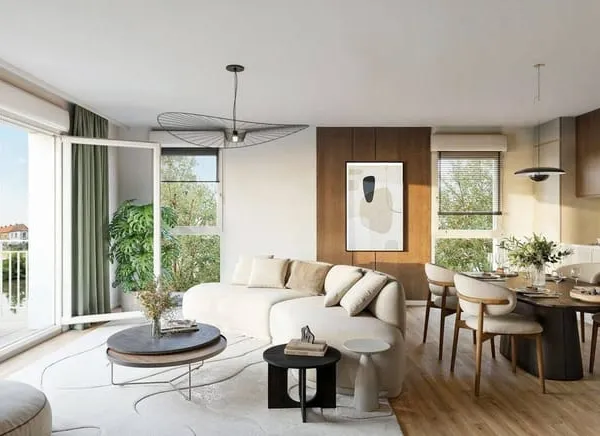 Duplex 5 pièces 105 m²