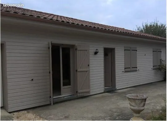 Belle villa t4 plain pied a lagraulet du gers