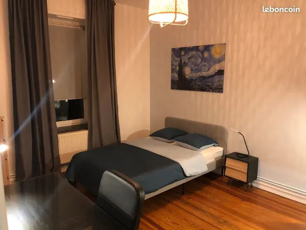 Chambre spacieuse en colocation a 200m de la gare de Metz (haut de gamme)