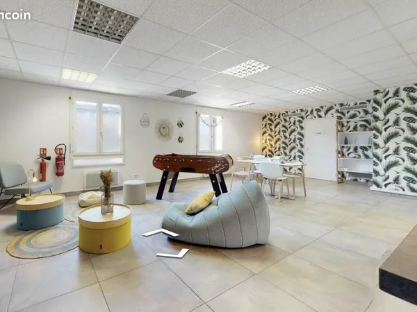 Studio 1 pièce 18 m²