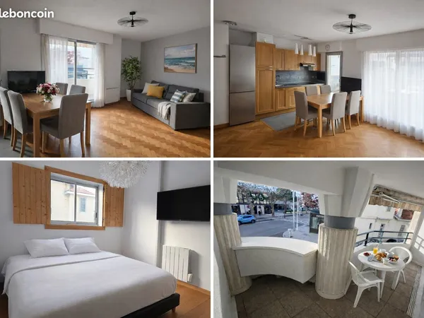 Arcachon centre - T2 meublé de 37 m² avec balcon et place de parking