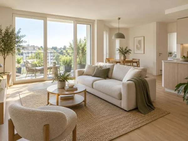 Appartement 2 pièces 56 m²