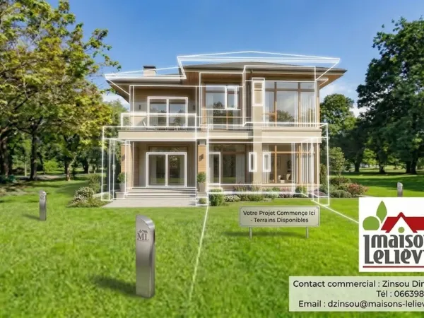Terrain en individuel 366 m²