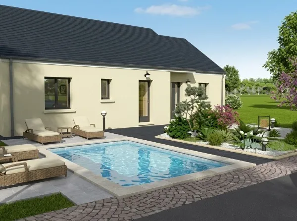 Maison 115m² à bâtir - Cour-Cheverny - MAISON CMI
