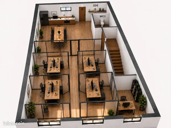 Open space - Coworking - Bureau