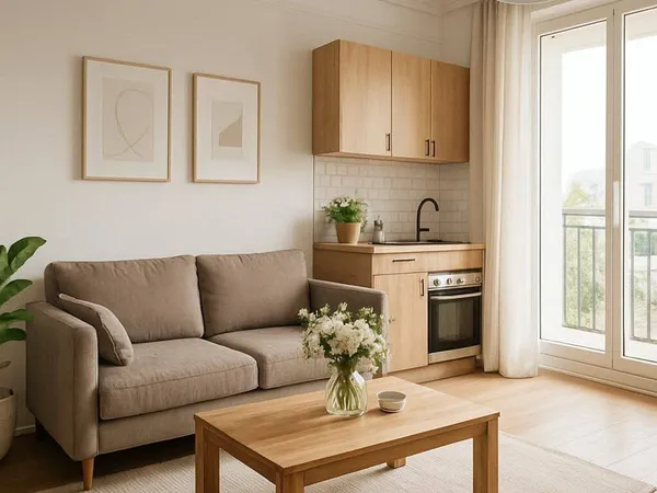 Appartement 2 pièces 38 m²