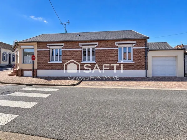 Maison spacieuse et lumineuse au coeur de Bray sur Somme