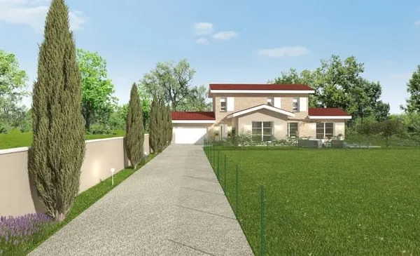 A VENDRE 69005 LYON - MAISON INDIVIDUELLE DE 2026 DE 166 M2 - 4 CHAMBRES SUR PARCELLE DE 900 M2 PISC
