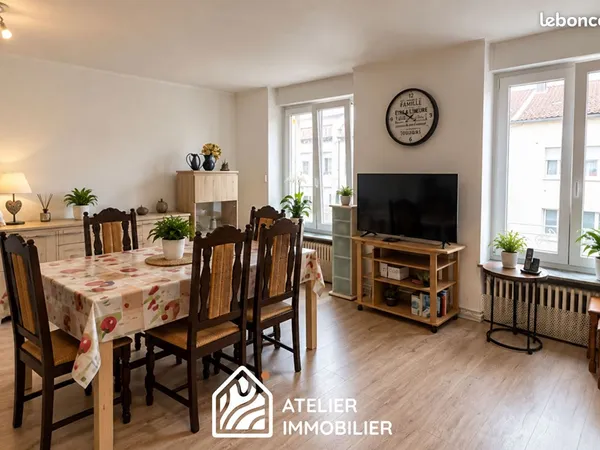 Appartement 2 pièces 60 m²