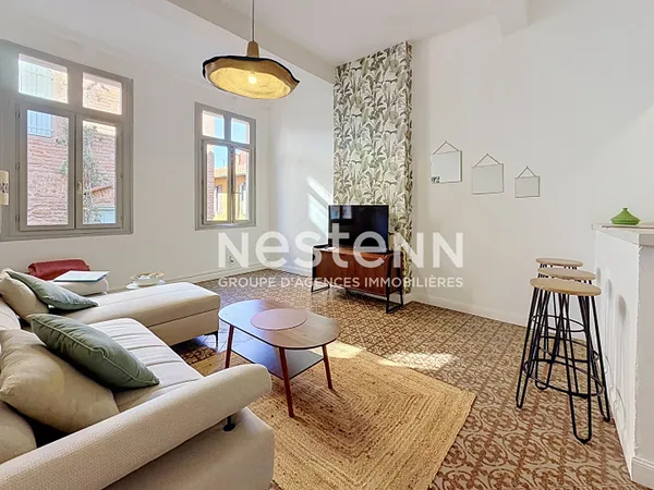 Appartement cosy 2 pièces 47m2 à louer au coeur de Perpignan