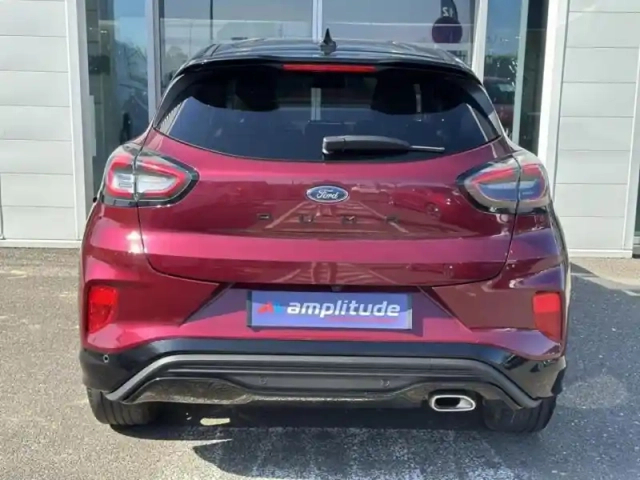Ford Puma 1.0 flexifuel 125ch s&amp;s mhev st-line x vivid ruby edition — photo 6
