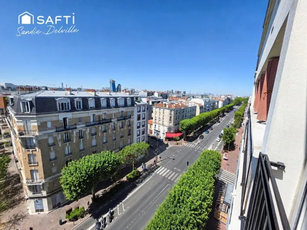 Appartement 3 pièces- 52m²- vue Bois de Vincennes