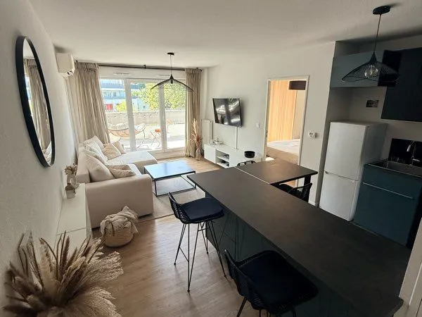 T2 38,90 m² avec extérieur de 20 m² plein sud + parking - Marseille 13e