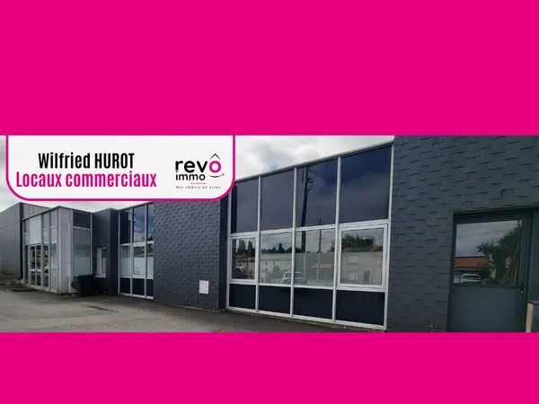 Bâtiment professionnel de 361 m² avec locataire en place et fort potentiel d’exploitation