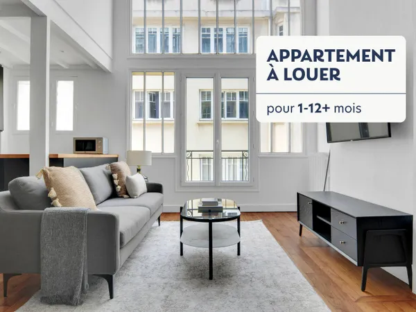 Très beau loft refait à neuf, à deux pas du Parc Monceau