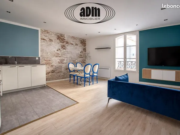 Appartement 2 pièces 45 m²