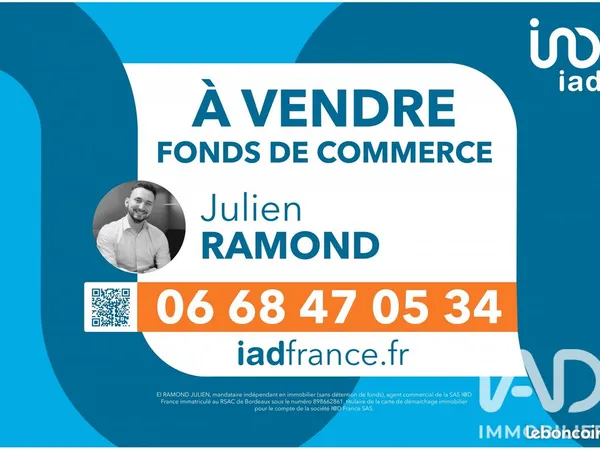 Restaurant 35 m² Salleboeuf