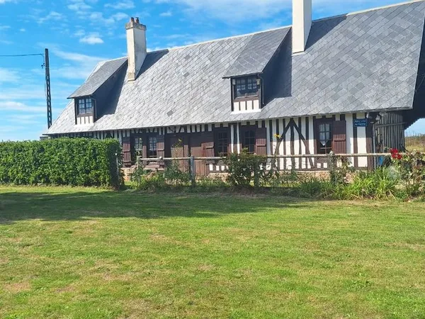 Maison normande à colombages