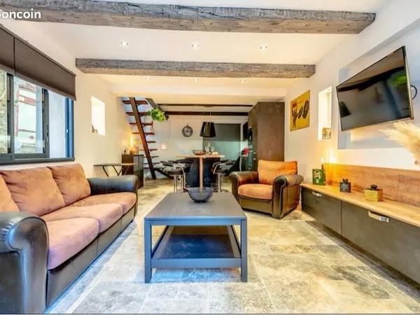 🏡 à vendre - superbe maison de village avec terrasse tropézienne - le plan-de-la-tour (83120)