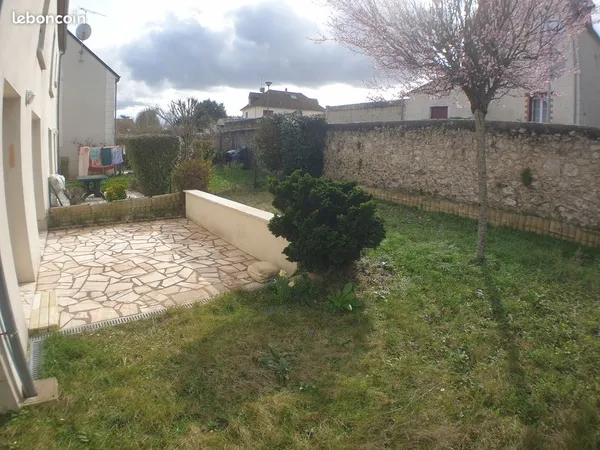 Maison T4 : 3 chambres, cuisine équipée, Jardin Vineuil