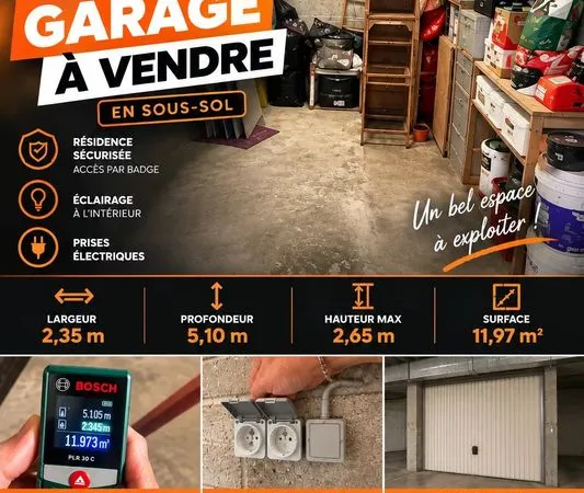 Parking/box Antibes